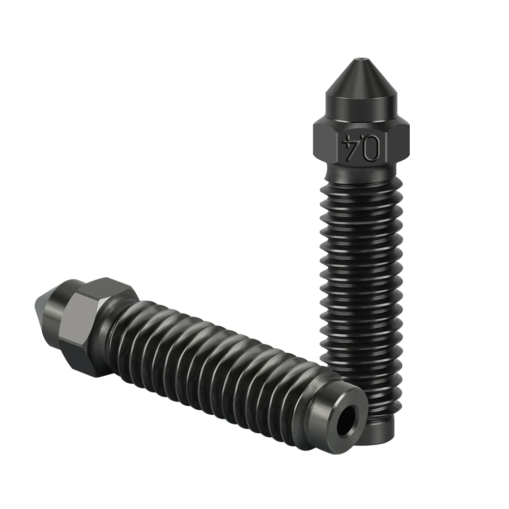 Zestaw dysz do Elegoo Centauri, hartowane węglem, stal mosiężna, dysze 0.2/0.4/0.6/0.8mm do Elegoo Carbon Hotend, części do drukarki 3D — zdjęcie produktu 5