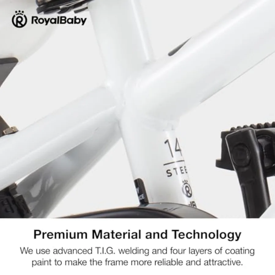 จักรยานทรงคลาสสิกแบบฟรีสไตล์ EZ Balance พร้อมแป้นเหยียบแบบเปลี่ยนได้ ขนาด 12 14 16 18 นิ้ว สำหรับเด็กอายุ 3-10 ปี ตั้งแต่เด็กเล็กจนถึงเด็กโต โครงอะลูมิเนียมน้ำหนักเบา