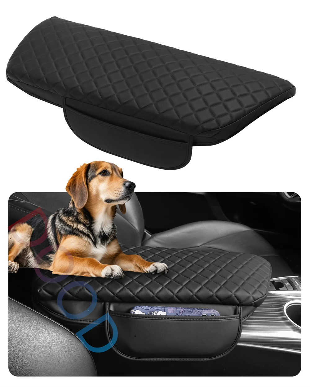 

Чехол для ящика для хранения в подлокотнике, подходит для Toyota Camry 2018-2024, чехол для консоли, аксессуары