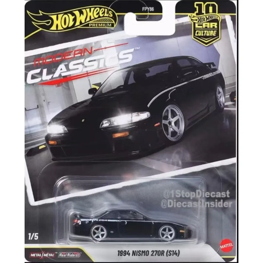 2026 Original Hot Wheels Premium 1/64 Car Culture Modern Classics Mix 4S Metal Rubber Hotwheels 1:64 Car Model Diecast FPY86
