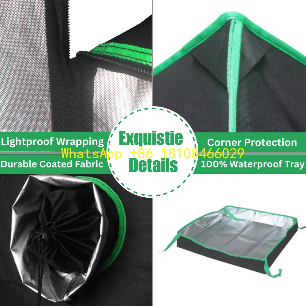 

Grow Tent 300x300x200 Hydroponic Tent Complete Grow Box Orientrise Waterproof Casa De Cultivo Indoor