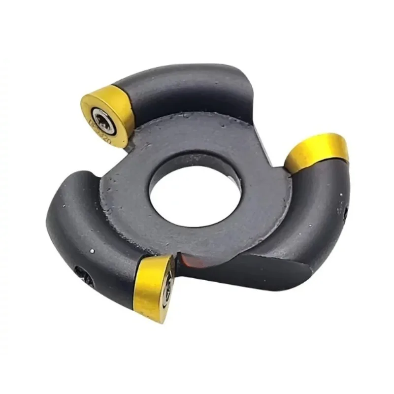 Three Blade Indexable Carbide Rougher Cutter Angle Grinder Wood Trimming Forming Woodworking Milling Tool