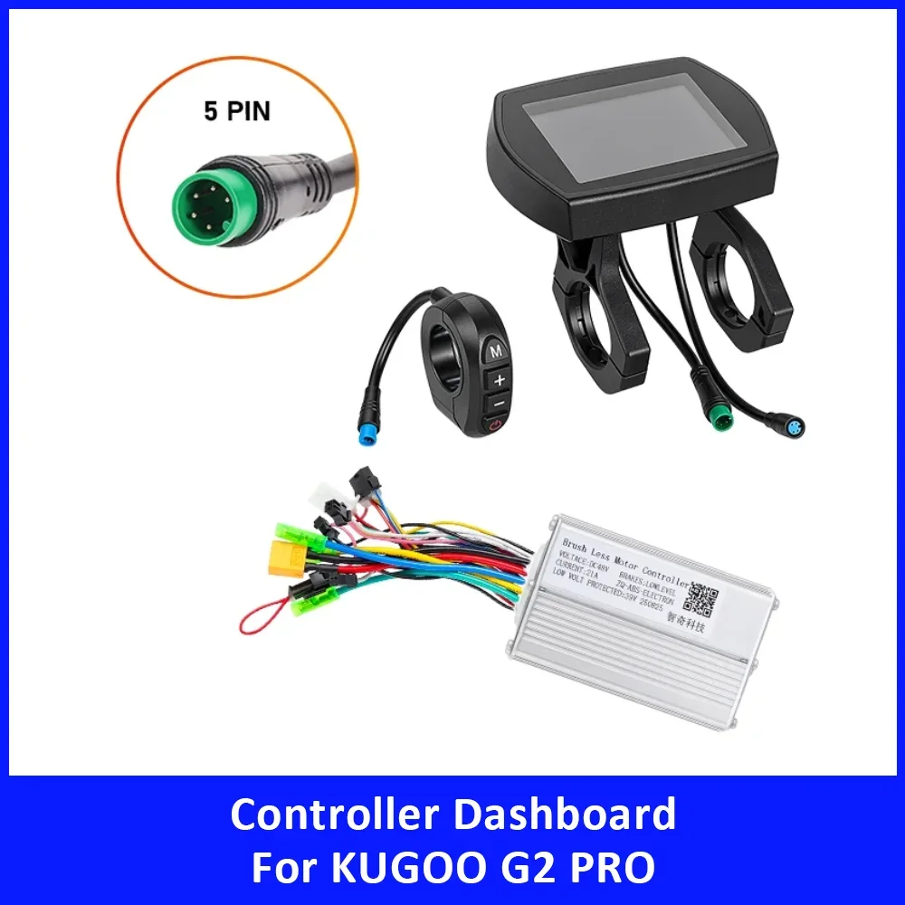 

Controller Dashboard Assembly for KUGOO G2 PRO Electric Scooter 48V Brushless Motor Controller LCD Display Replacement Parts