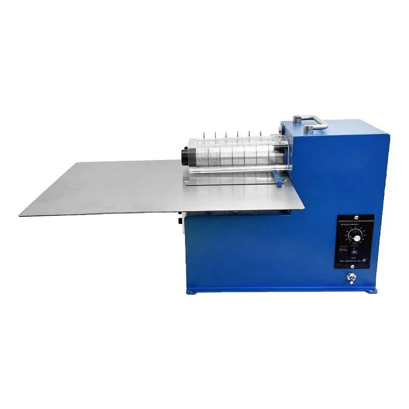 QK-k71 hot sale 0-130mm width single head soft-stick strong glue splitting machine for leather