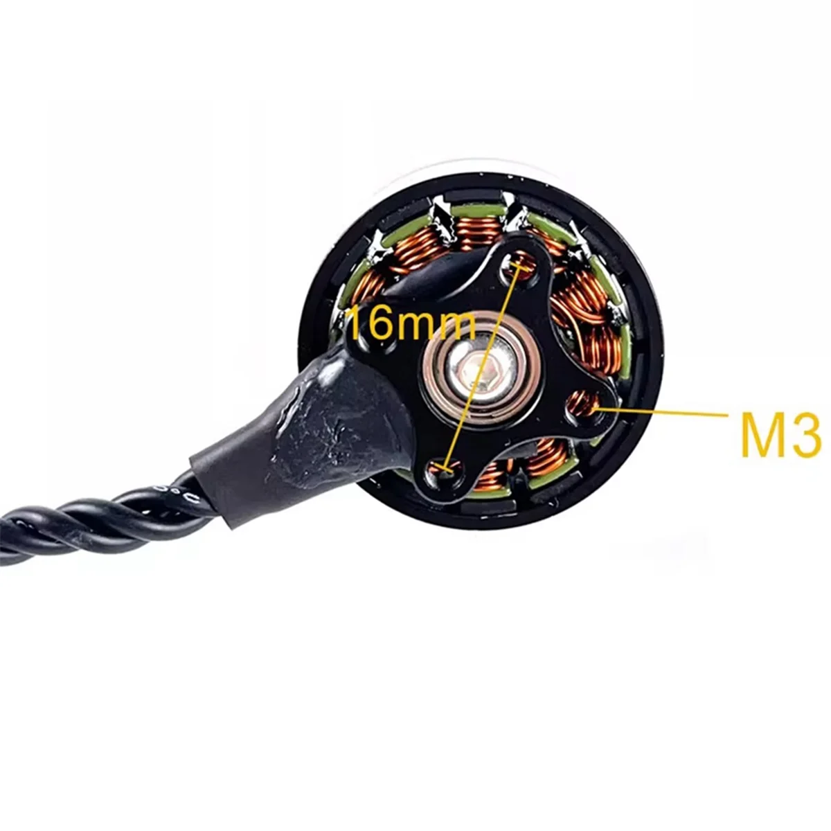新しいモーター DarwinFPV 2307.5 1960KV エアロモデリングドローントラバーサー用ハルク II 防水モーター V2 バージョンモーター