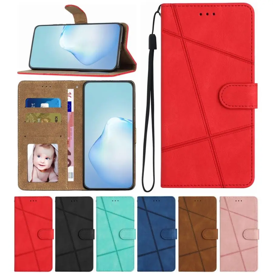 

Fashion Men Women Case For Samsung Galaxy A03 Core A04S A05S A06 A07 A02S A04 A04E A10 A12 A13 A14 5G Cash Wallet Slots Cover