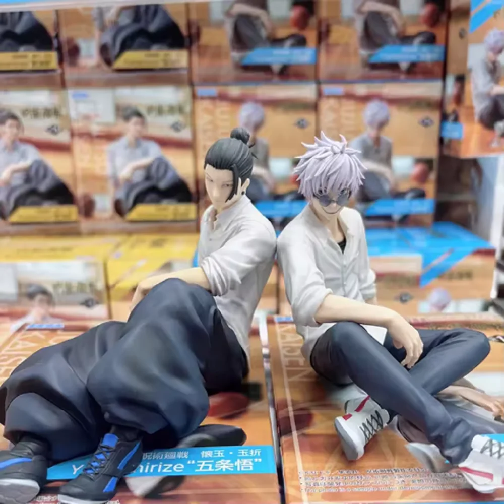 Bestseller Jujutsu Kaisen Anime Sitzende Actionfigur Original Modell Sammelfigur Spielzeug