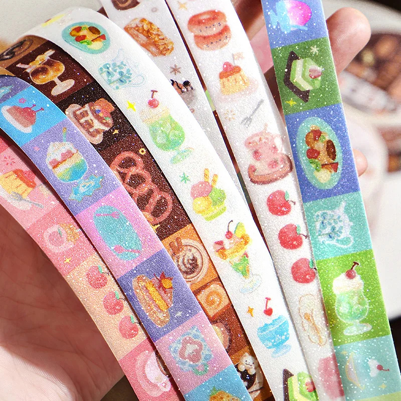 6PCS Miscellaneous collector series cute lovely decorative Adhesive paper masking washi tape