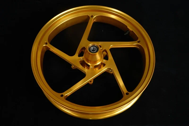 محور عجلة مزورة عالي الجودة لمكونات نظام جسم الدراجة النارية 400