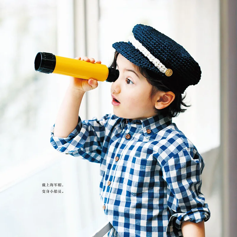 كتاب حياكة قبعات الصيف للأطفال - 26 أنماط سهلة للأطفال من سن 3 إلى 6 سنوات كتاب تعليمي مصنوع يدويًا