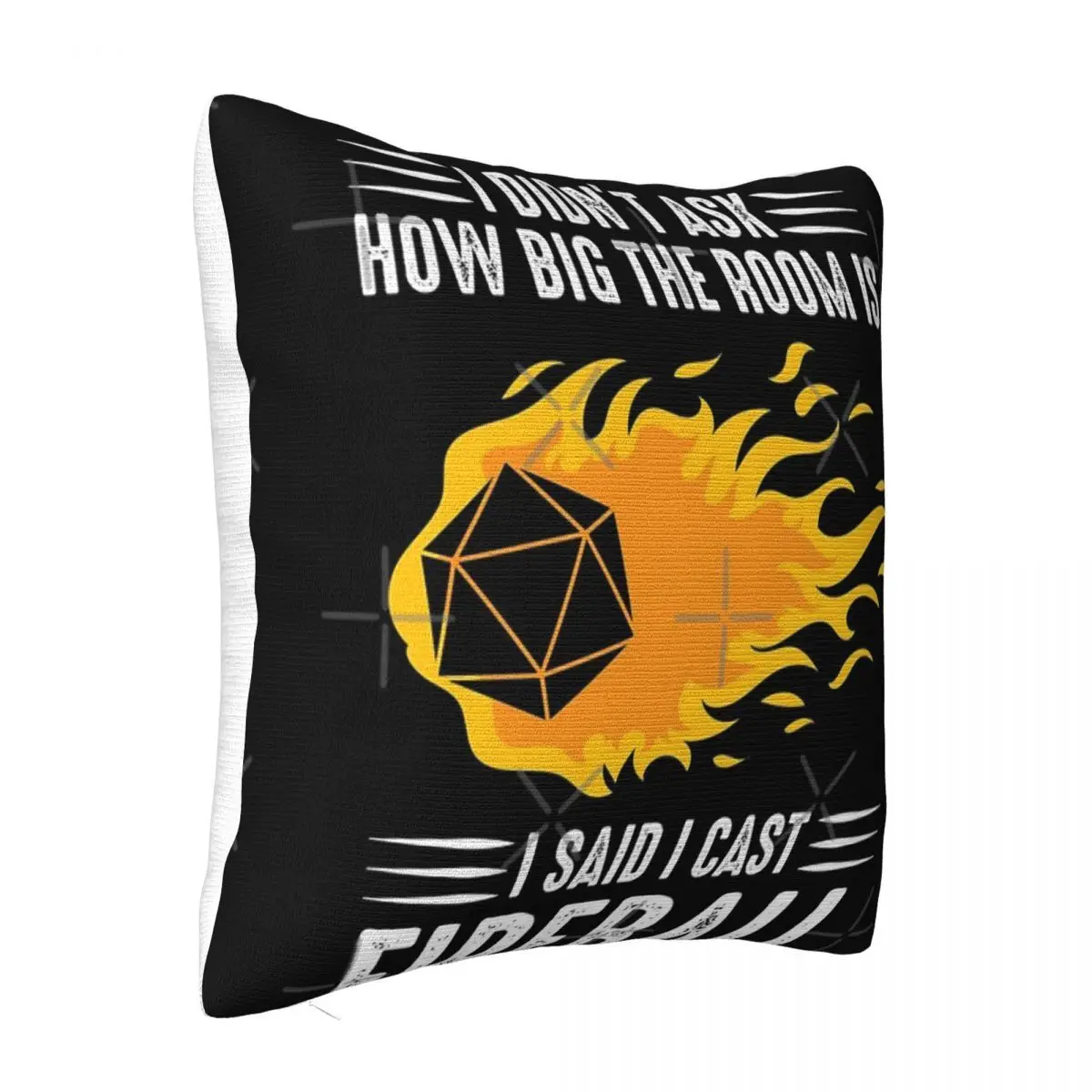 I Cast Fireball Wizard Sorcerer Dm Gift Cushions Pillows Cover Covers For Bed Pillows Pillow Case Pillow Cover