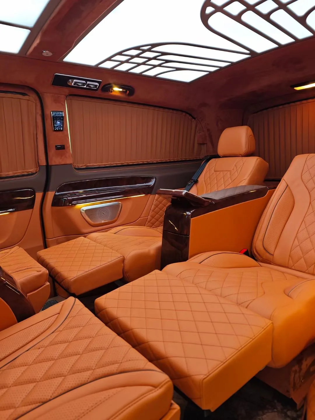 Customizable Memory Foam Seat Cushion Cooling Car Pad with Breathable Mesh & Lumbar Support for toyota hiace custom