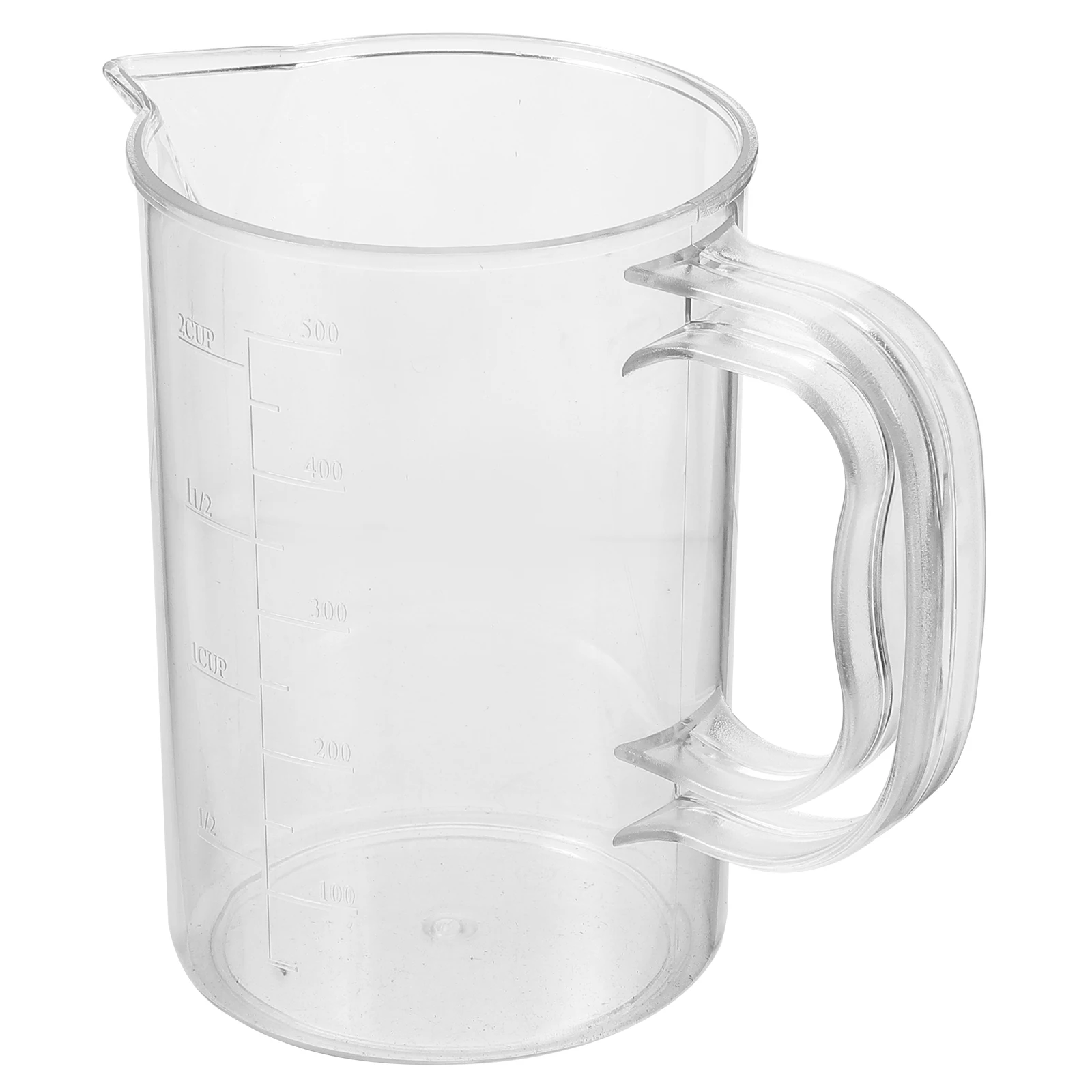 

Reusable Large Capacity Measuring Cup with Scale Clear Plastic Kitchen Baking Mixing Milk Coffee Measuring Cup