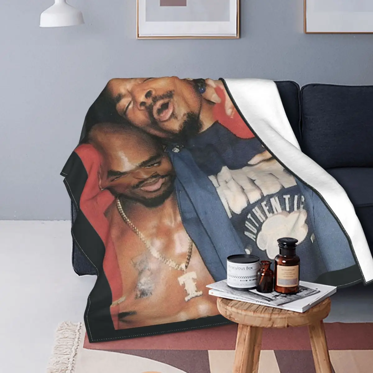 Big Hug Snoop Dogg Blankets Fleece Summer Air Conditioning Multifunction Super Soft Throw Blankets for Home Car Bedspreads