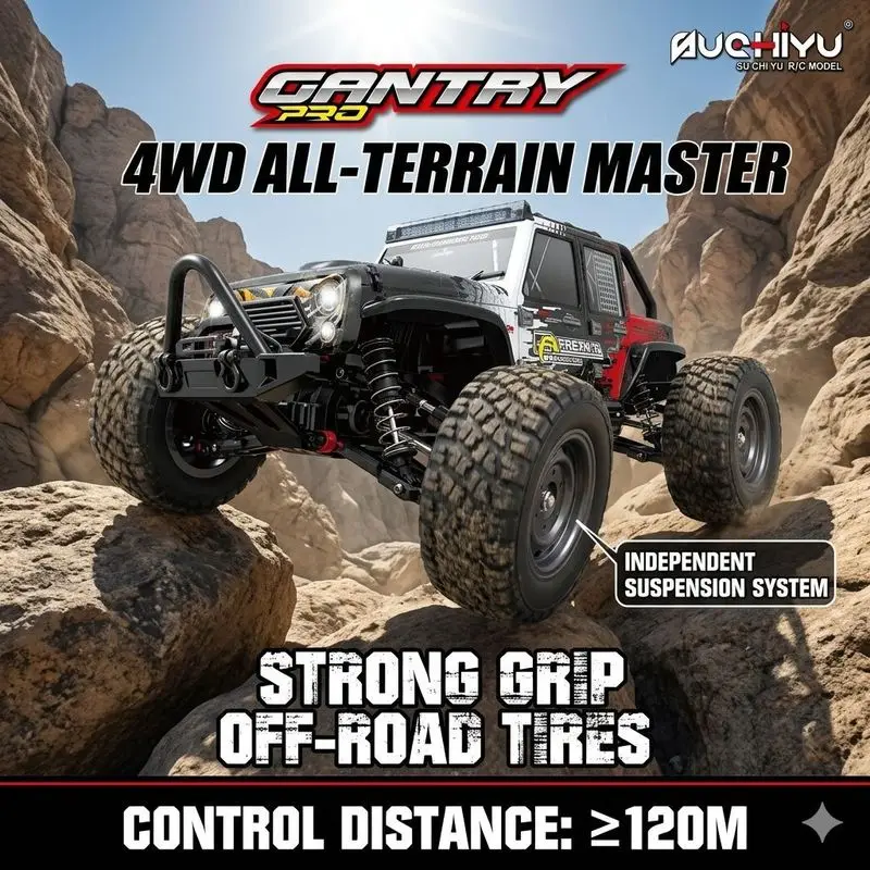 Brushless RC Remote Control Car High‑Speed 4WD Off‑Road Truck Adult Drift Racing Competitive Climbing Vehicle Toy Car for Boys