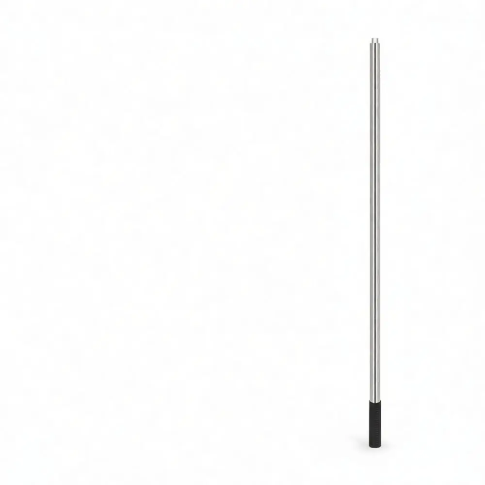 High Performance Fishing Net Rod Thickened Stainless Steel Sectional Handle Strong Stability Tool For Giant Fish Catch