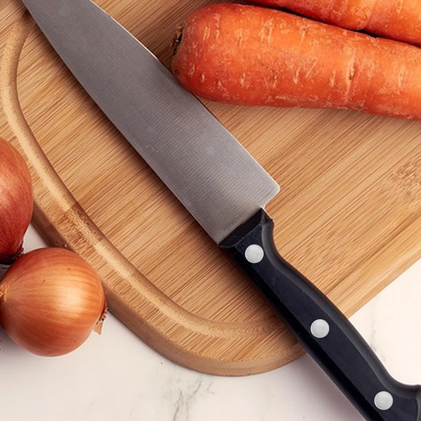 

Заклепки для ручки ножа из нержавеющей стали, комплект для ремонта крепления «сделай сам», деревянные ручки, крепежные детали для ножей шеф-повара-