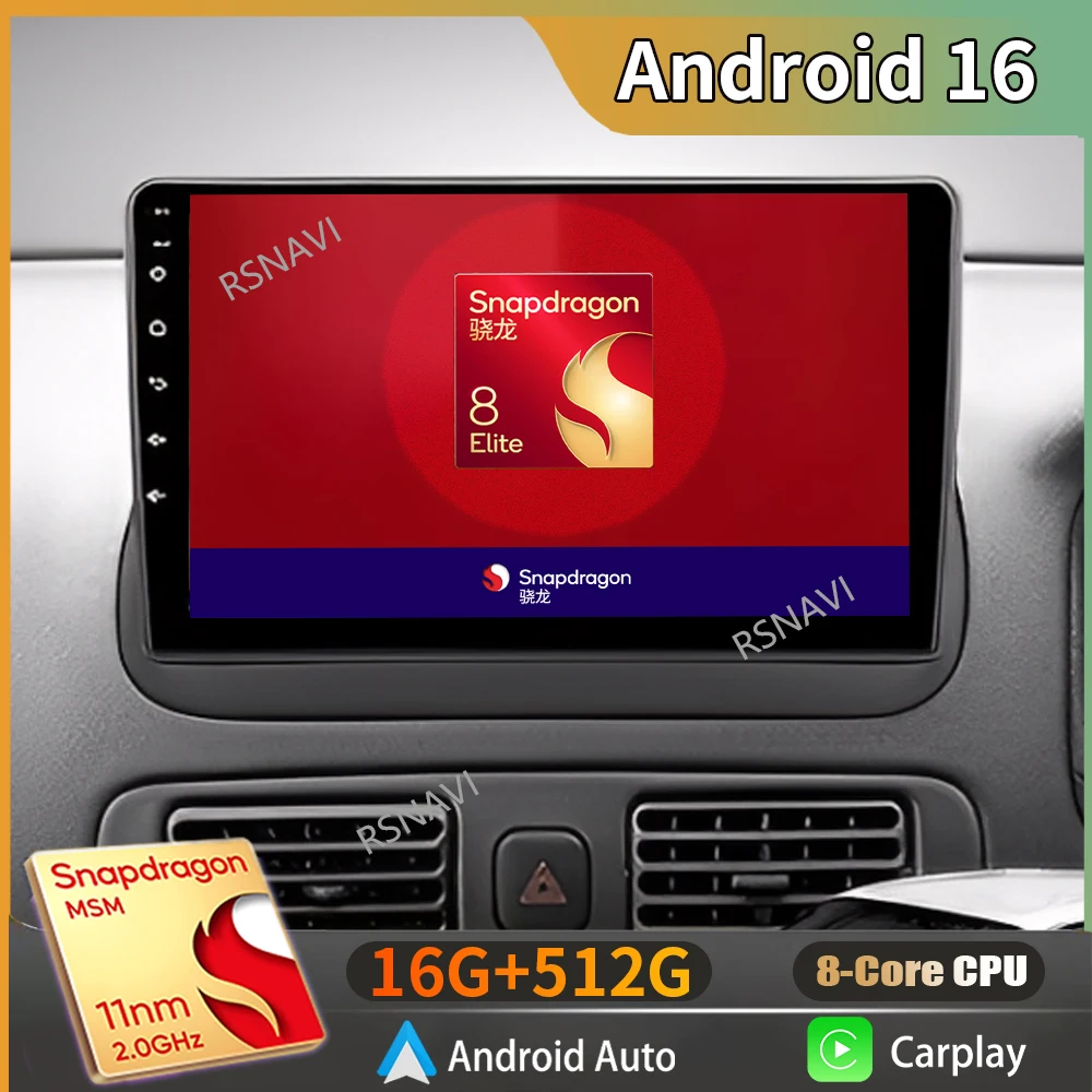Radio para Auto Android 16 para Toyota Corolla E110 VIII 1995-2002, Carplay, 4G+WIFI, GPS, Navegación, Reproductor Multimedia de Video, Sin DVD 2din