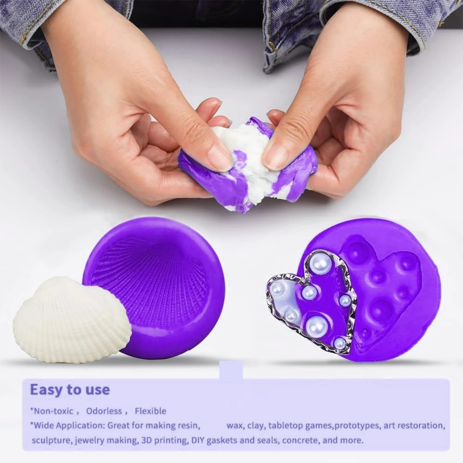 Silicone Putty - Flexible Sili - Resin Craft Kit review and price