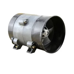 12V Fan Turbine Violence Automotive Turbocharger Violent Fan Turbocharged High Speed Car Modification Accessories