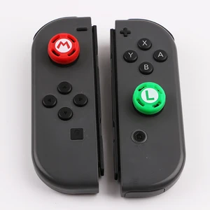 4PCS 실리콘 아날로그 조이스틱 그립 닌텐드 스위치 조이콘 컨트롤러 썸 스틱 스위치 스위치 라이트 커버 액세서리 용 캡 스킨 8 최고의 판매 라이트 스틱 커버 - №7