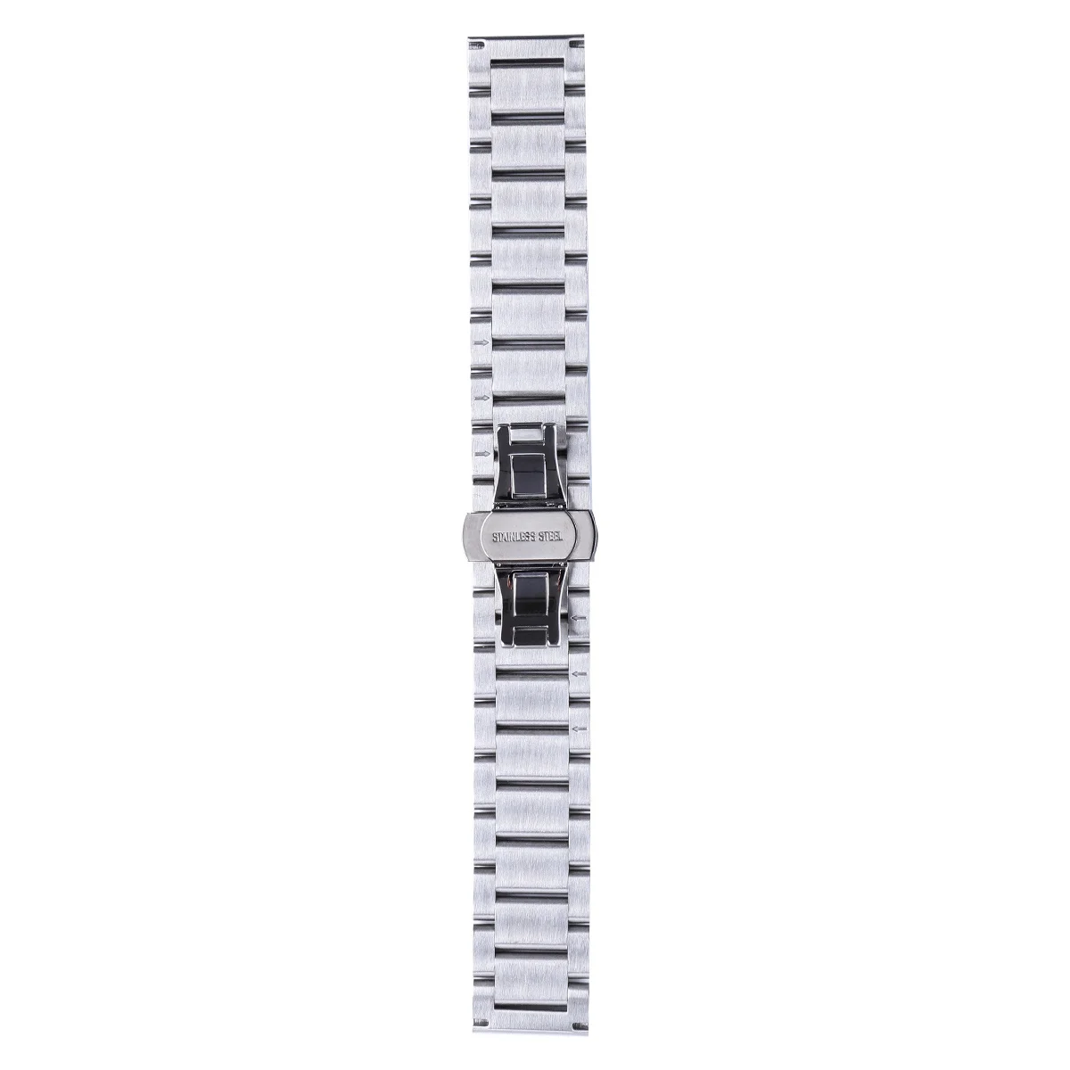 

22Mm Stainless Steel Watch Strap Durable Vacuum Plated Scratch Resistant Seamless Welding Ergonomic Design Replacement Band For