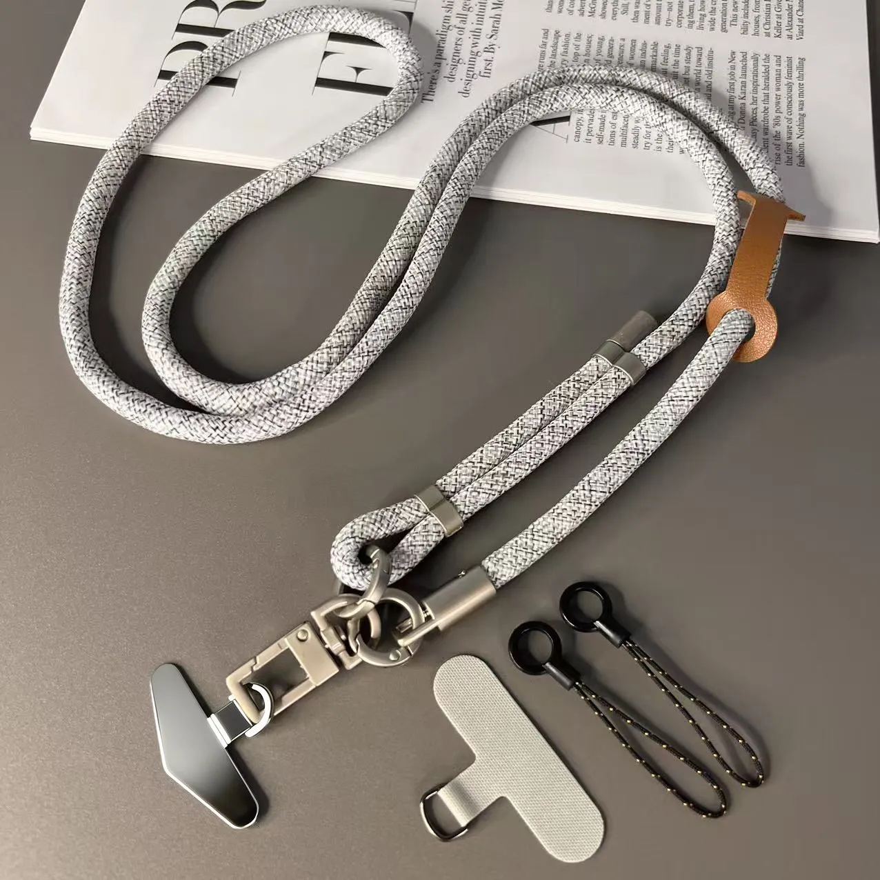 Adjustable High-End Crossbody Phone Lanyard
