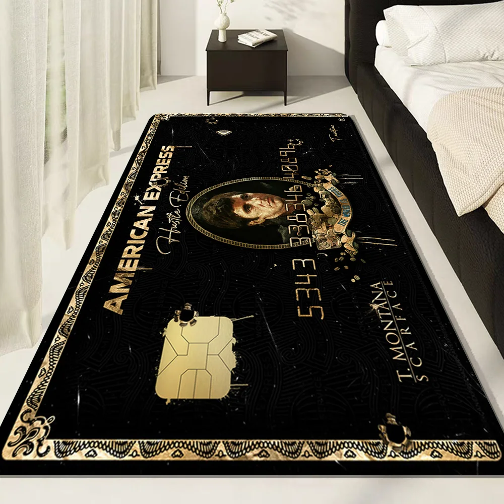 Movie Scarface Room Mats Anti-slip Absorb Water Long Strip Cushion Bedroon Mat Household Carpets