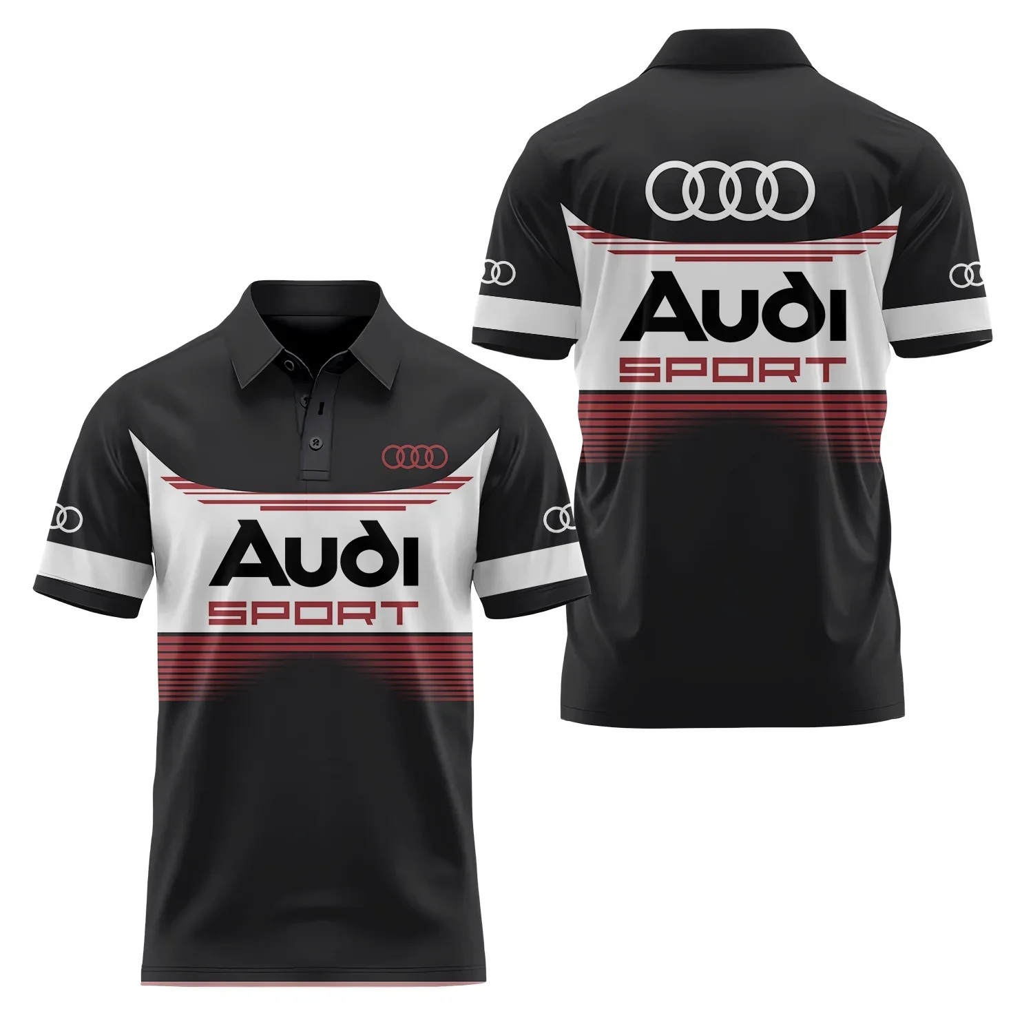 Kaos Polo Lengan Pendek Berkua - 3D Printing Warehouse ulasan dan harga
