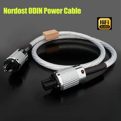 Nordost Odin Power Cable 8N OCC Silver Plated Super Reference Carbon Fiber EU/US/AU Power Plug Rhodium Power Jack