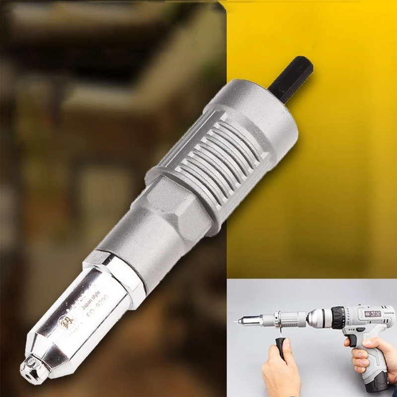 Conversion pistolet à rivets en acier allié, pour les amateurs les professionnels du bricolage, livraison directe