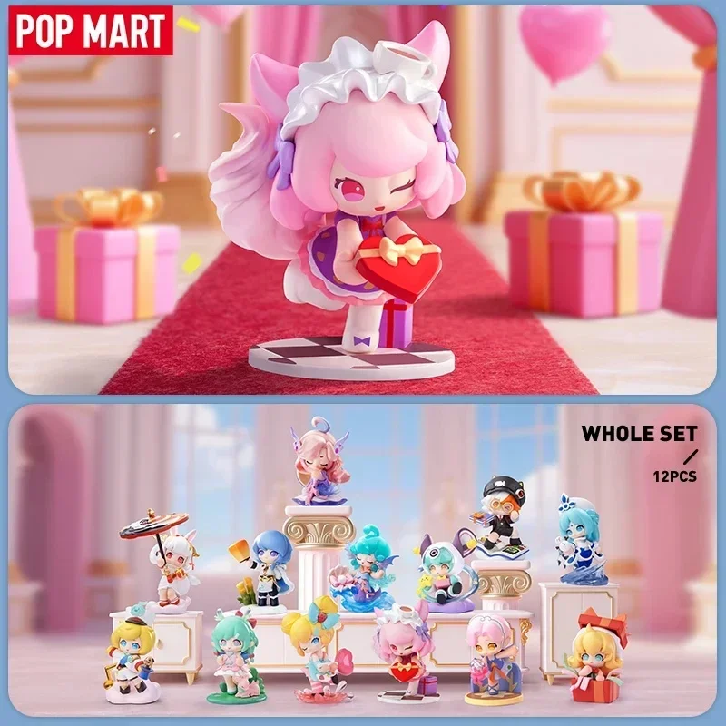 

POP MART Honor of Kings Baby Heroes-Gratitude Season Series Модная игрушка в слепой коробке Mystery Box Mystery Фигурка-сюрприз Милый