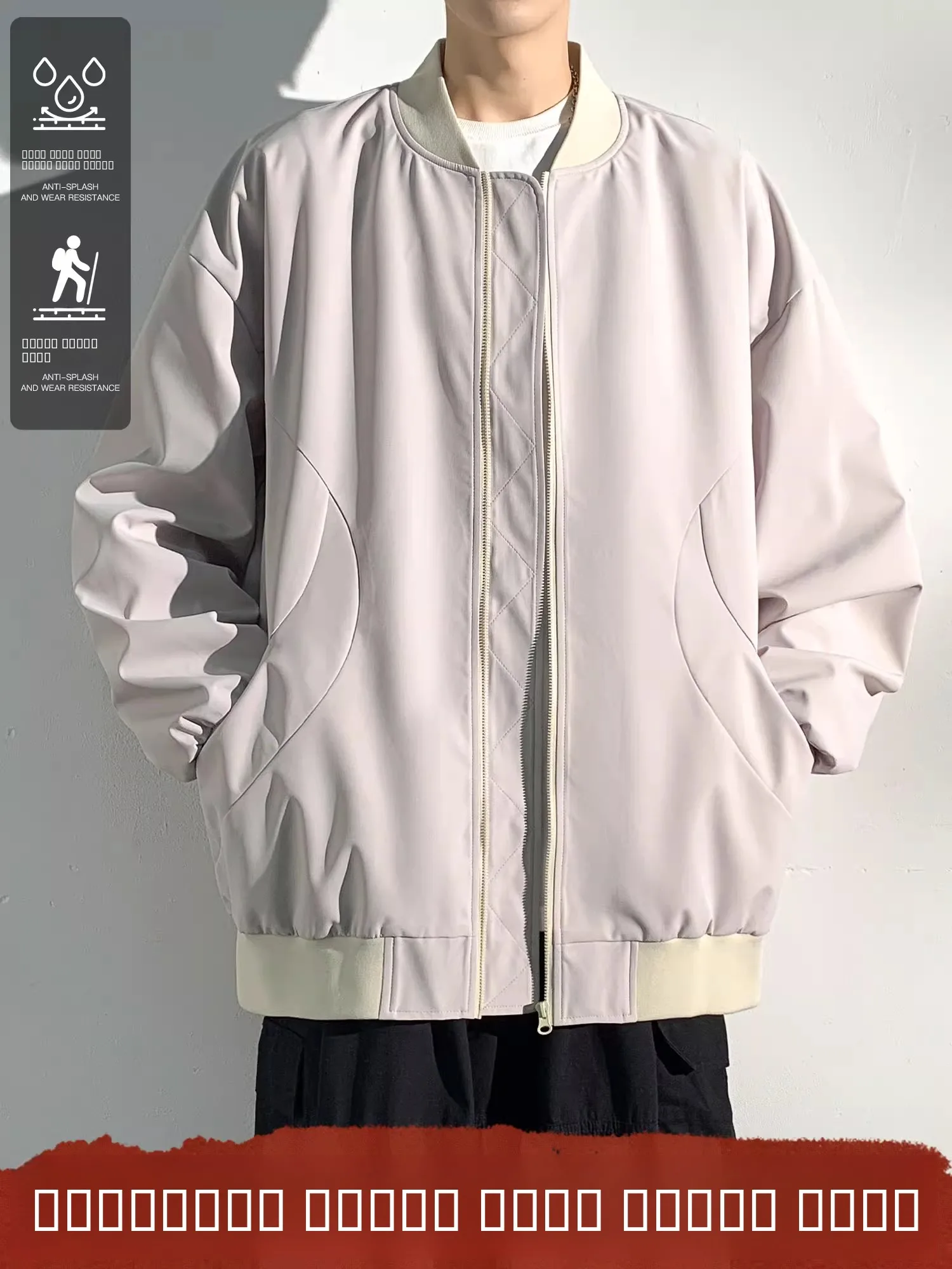 TUCANO خشبية Du ماركة البيسبول Sle الطيران Jaet الرجال النساء الربيع الصيف ملابس العمل غير رسمية زوجين ملابس خارجية