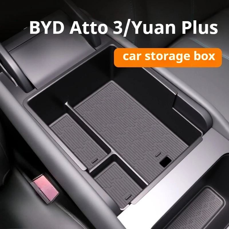 

For BYD ATTO 3 Yuan Plus 2022-2025 Armrest Box Storage Box Console Storage Car Interior Storage