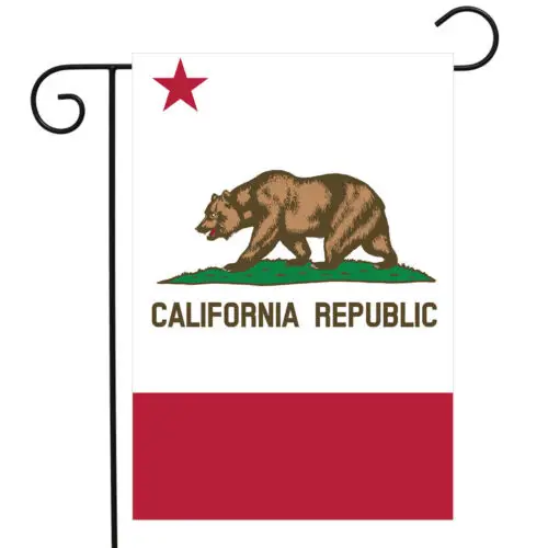 Briarwood Lane State of California Garden Flag