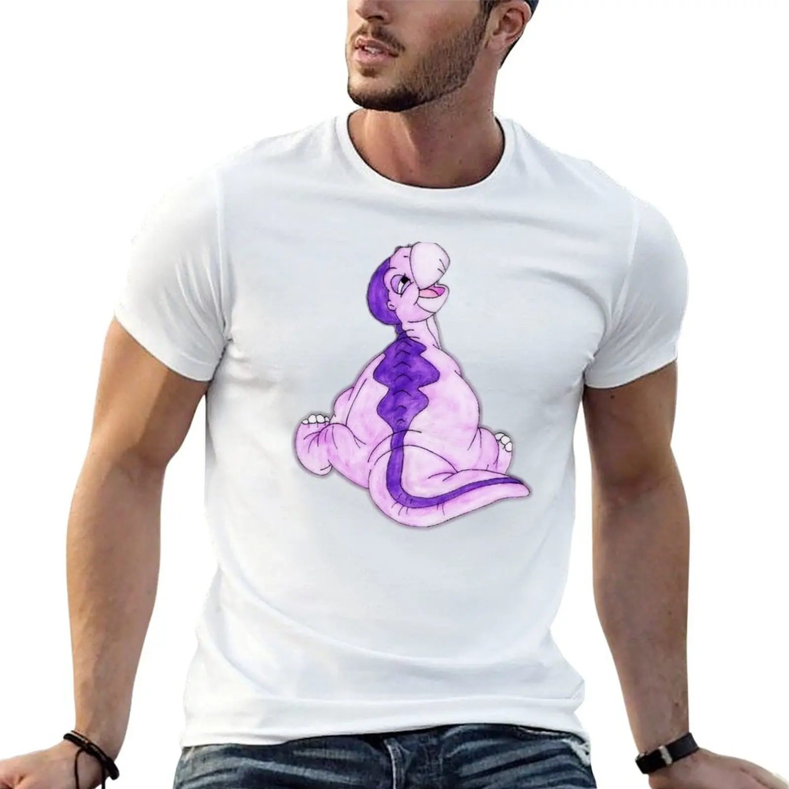 

t shirts cotton t T-Shirt Land quality Time: Before high cotton Littlefoot shirt Baby man quality high The