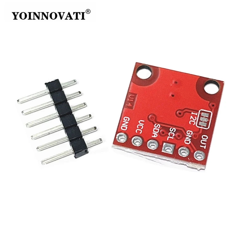 MCP4725 I2C 12-Bit DAC Module - Single-Channel Digital to Analog Converter Breakout Board for Arduino