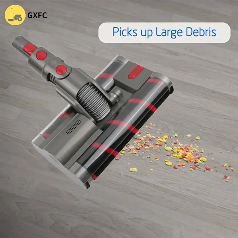 لدايسون Omni-Glide SV19 مرفق مكنسة كهربائية استبدال رأس منظف الأسطوانة الناعمة فرشاة دوارة مزدوجة مع مرشحات