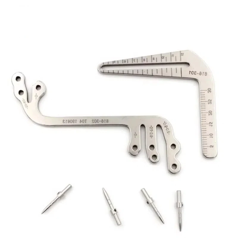 

Направляющая для зубных имплантатов, линейка, локатор для полости рта, угловая линейка для позиционирования сверления, инструменты для имплантата, стоматологический инструмент