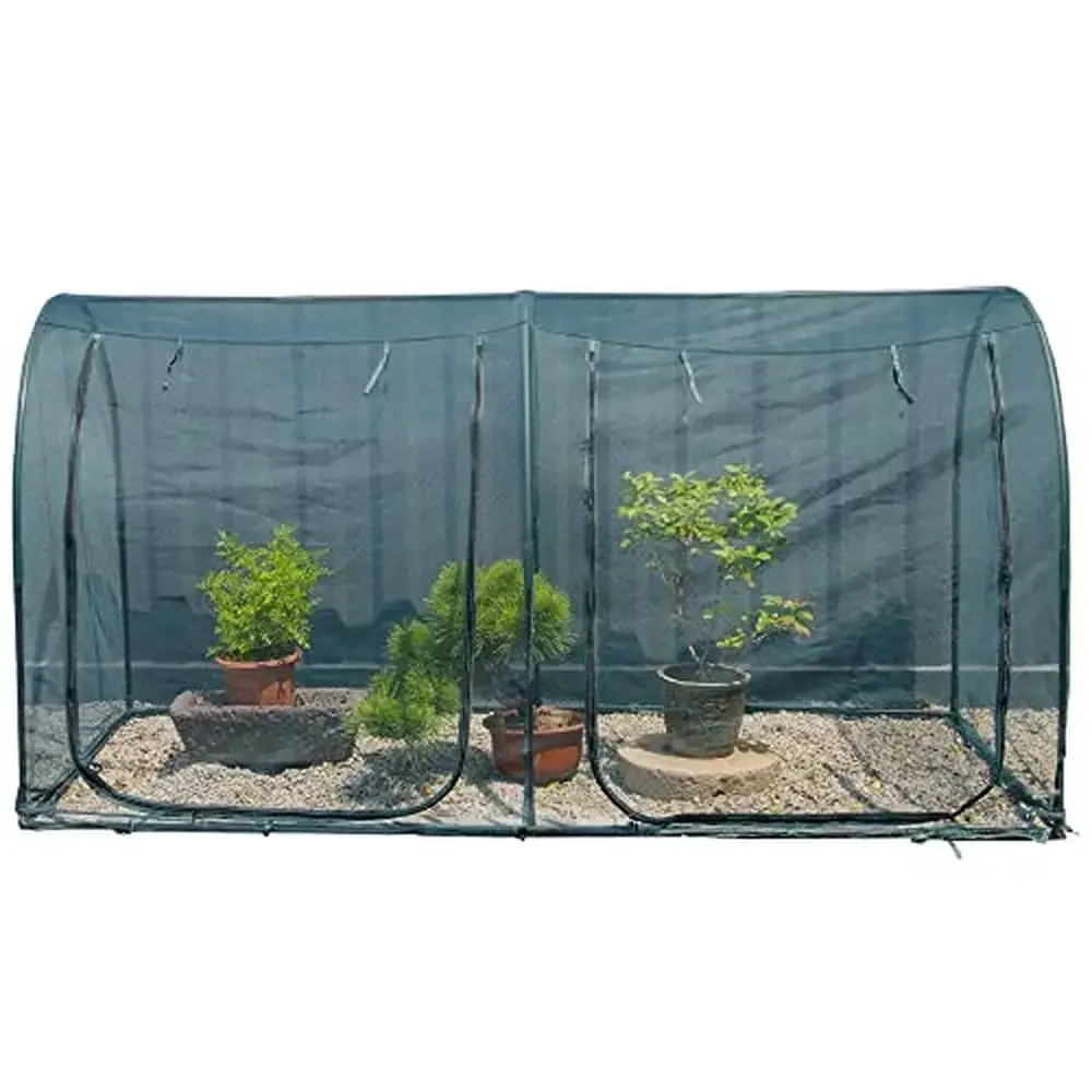 

Large Crop Cage Netting Plant Cover 8.2'x4' Tall Fruit Vegetables Guard Pest Durable Gardening Net Chicken Coop Pet Cage View