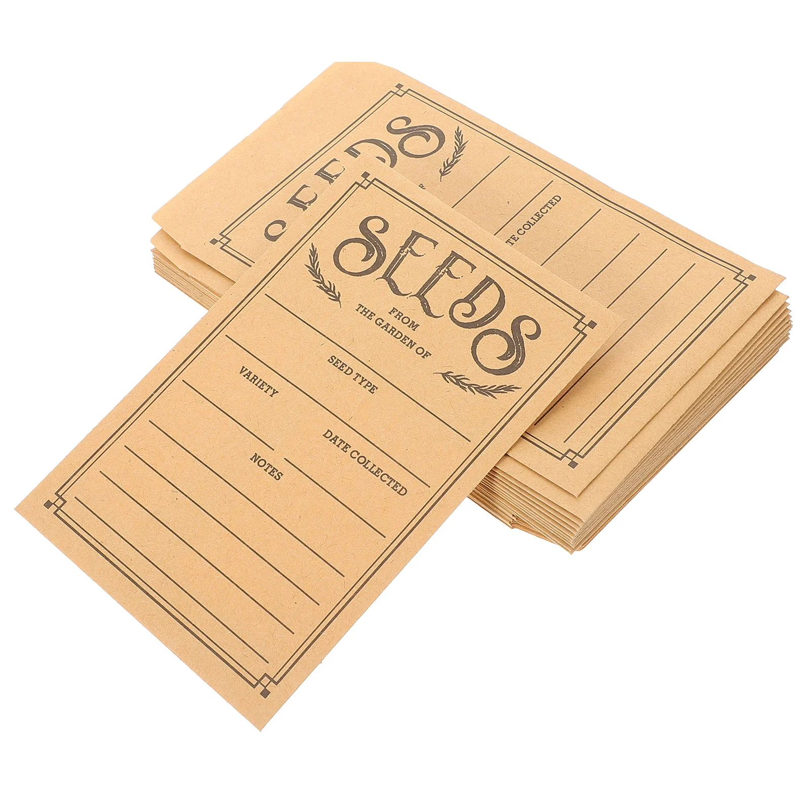 50 Pcs Seed Packets Small Object for Seeds Envelopes Mailing Paper Envelops Presents