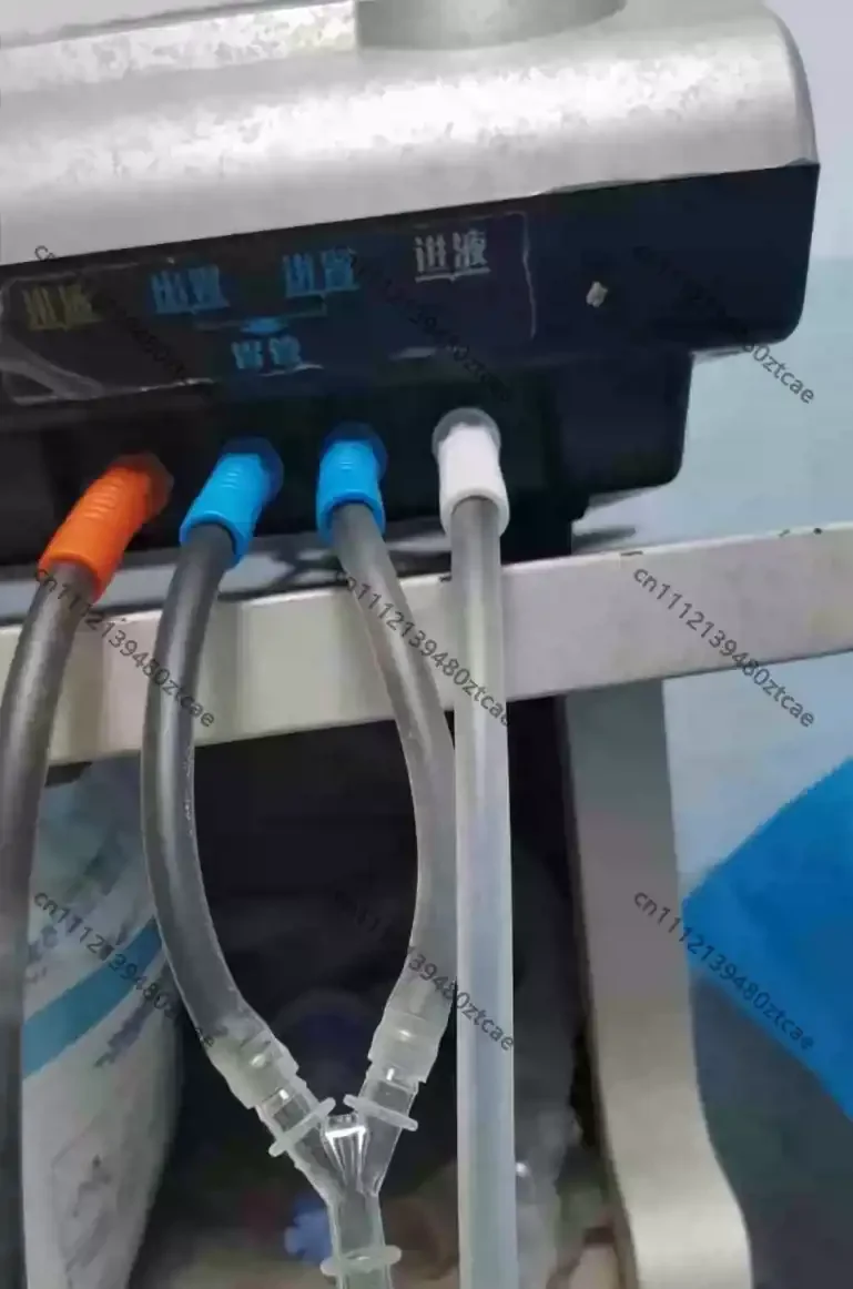 Fluid Inlet Outlet Hose Set with Connector for Automatic Fluid Machine Spare Part