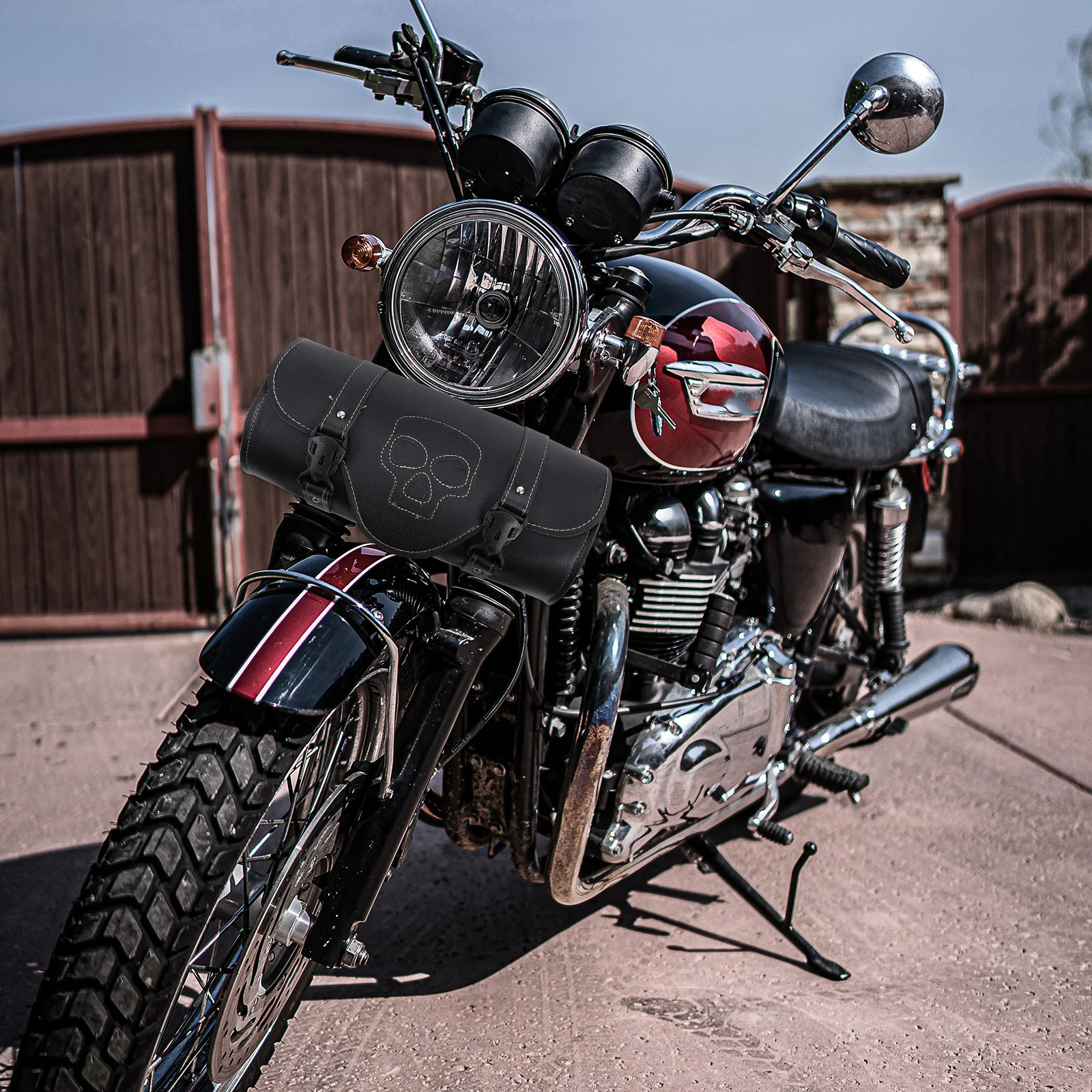 

1 шт. мотоциклетная хвостовая сумка, черная, большая вместительная водонепроницаемая сумка для хранения, прочный органайзер для инструментов, защитное снаряжение для верховой езды