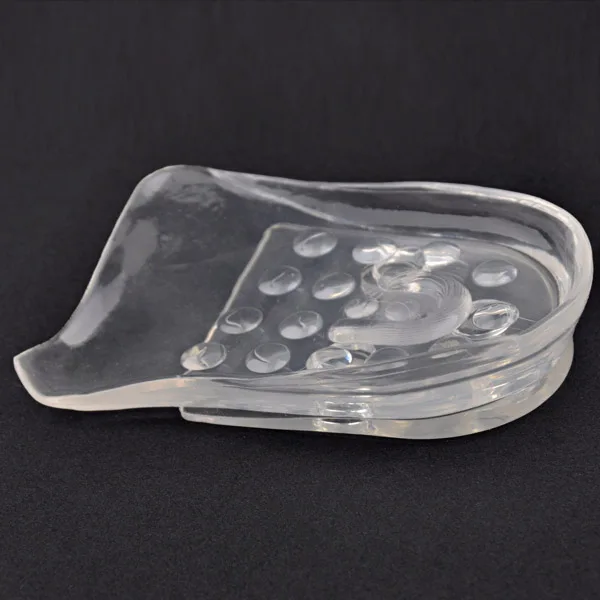 

Silicone Heel Insert Insoles Taller Lift Pad Height Increase Invisible Shoe Cushions Clear 3 2cm Thick Suitable Various Shoes