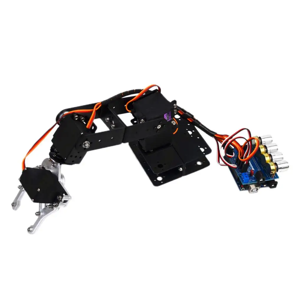 mechanical-robot-clamp-claw-kit-4-dof-handle-arm-diy-stem-toy-for-robotics-engineering-and-coding-practice