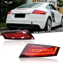 Car OLED Tail Light For Audi TT 2006-2014 Rear Tail Lights Turn Brake Auto Lamp Accessories