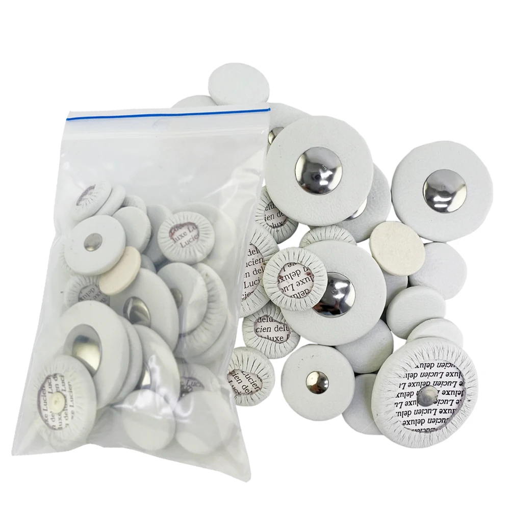 1set Advanced real leather bass clarinet pads