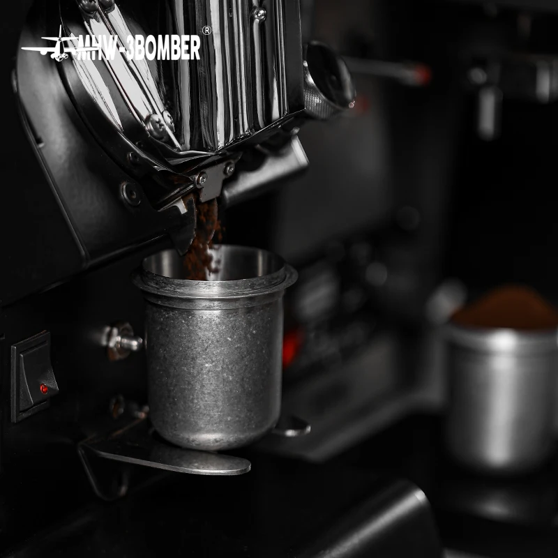 MHW-3BOMBER 58MM Coffee Dosing Cup Blind Shaker Dosing Funnel For E61 GAGGIA Portafilter Espresso Grinder Accessory Barista Tool