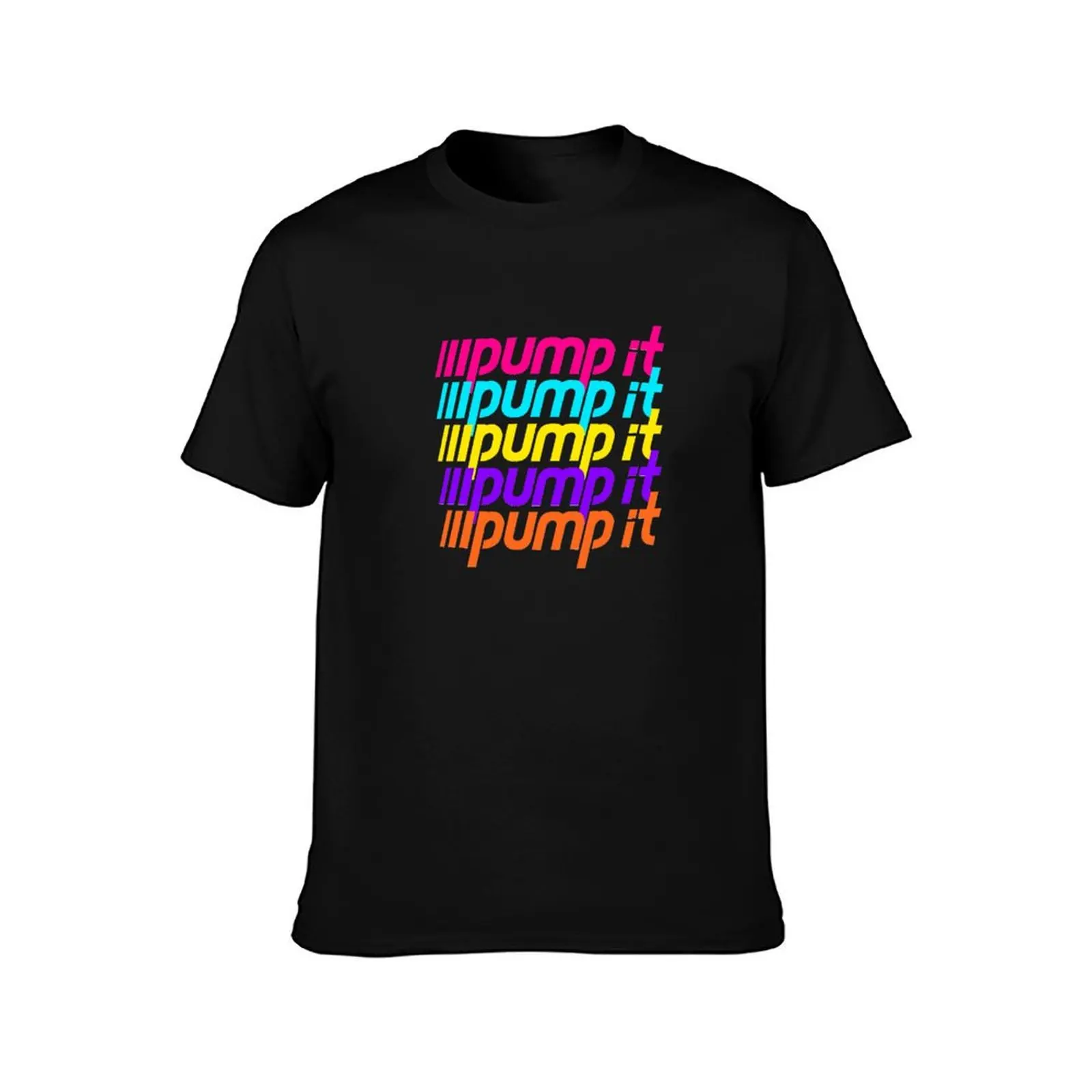 Pump It T-Shirt Standard Fit Solid Tee Shirt T-Shirt