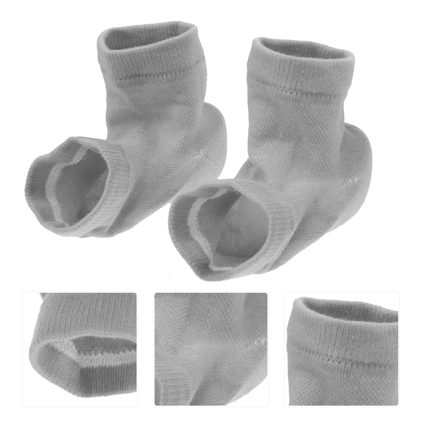 1 セット目に見えない身長増加インソールシリコーンハーフ滑り止めウェアラブルヒールクッションインサート実用的な靴下パッド